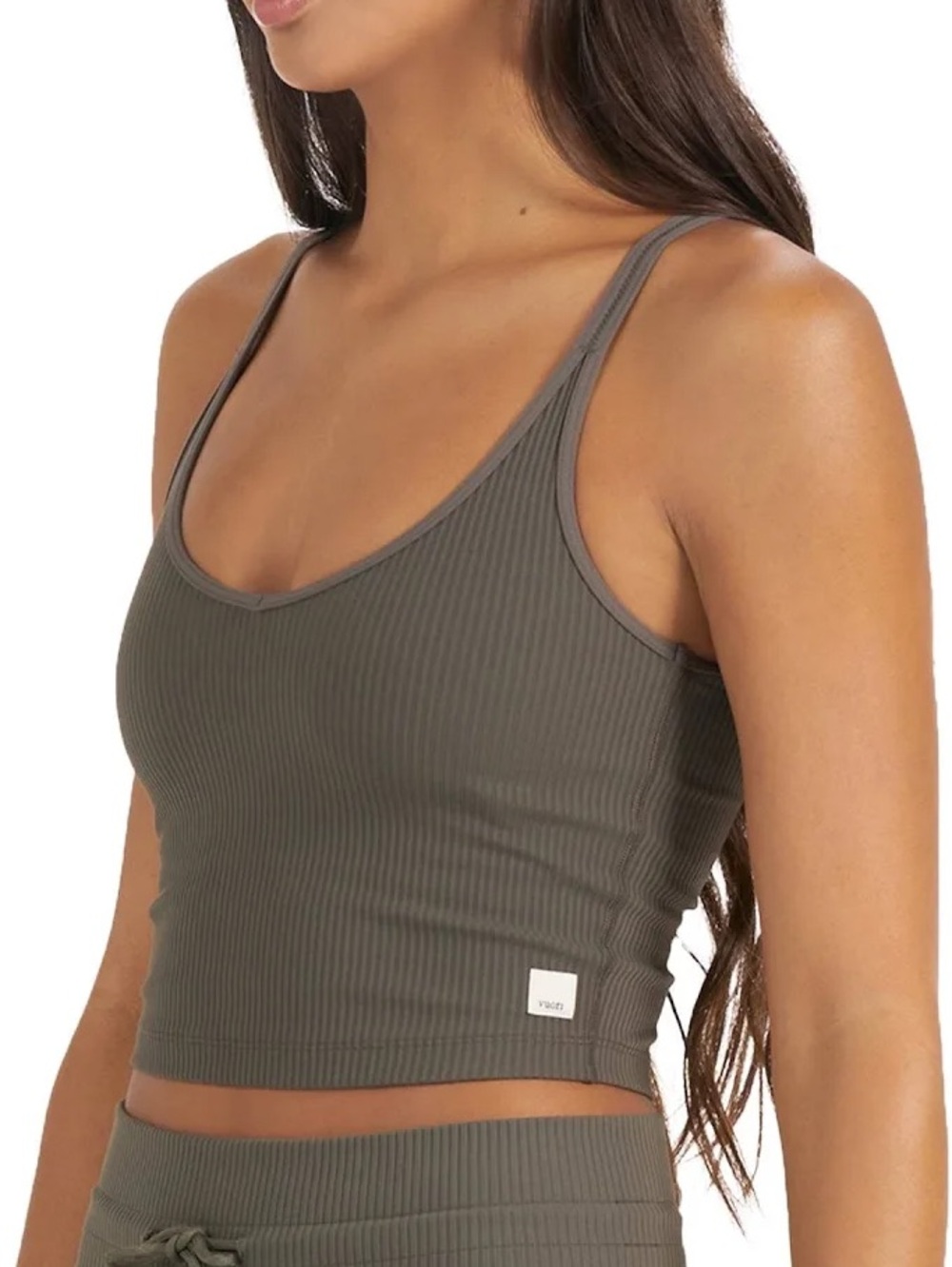 Vuori TopVuori Rib Crop Tank Size S
